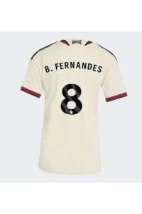 Manchester United Bruno Fernandes #8 Jalkapallovaatteet Naisten Kolmaspaita 2026-27 Lyhythihainen